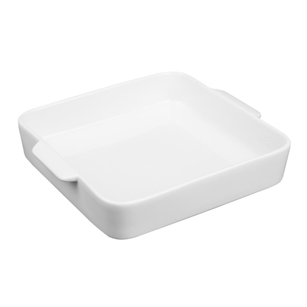 Olympia Whiteware Square Eared Roaster 200x180x40mm (3 Pack) Olympia Whiteware Square Eared Roaster 200x180x40mm (3 Pack)