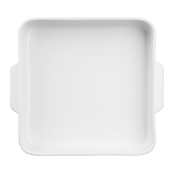 Olympia Whiteware Square Eared Roaster 200x180x40mm (3 Pack) Olympia Whiteware Square Eared Roaster 200x180x40mm (3 Pack)
