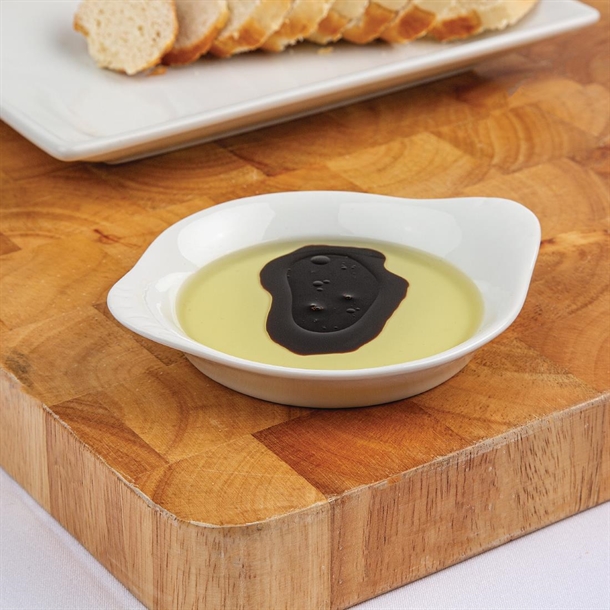 Olympia Whiteware Round Eared Dishes 156x 126mm (6 Pack) Olympia Whiteware Round Eared Dishes 156x 126mm (6 Pack)