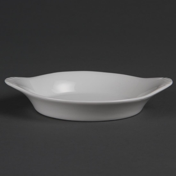 Olympia Whiteware Round Eared Dishes 156x 126mm (6 Pack) Olympia Whiteware Round Eared Dishes 156x 126mm (6 Pack)