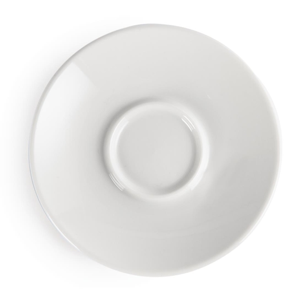 Olympia Whiteware Espresso Saucers 120mm (12 Pack) Olympia Whiteware Espresso Saucers 120mm (12 Pack)