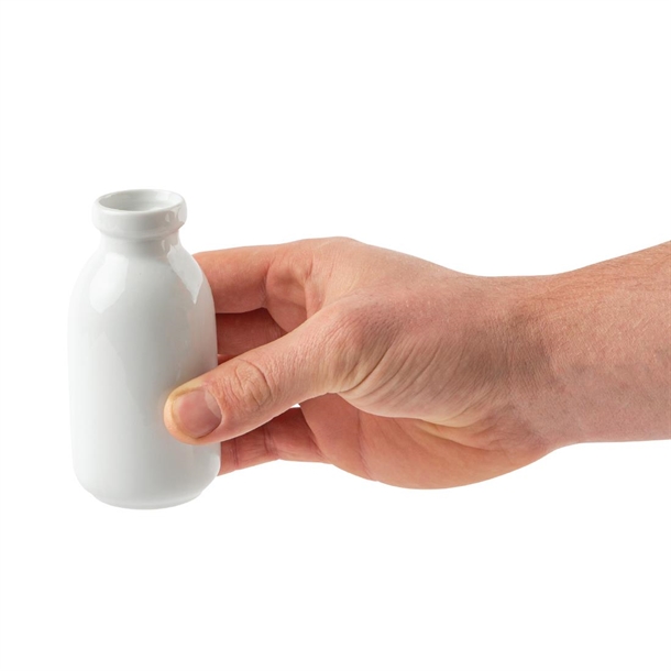 Olympia White Mini Milk Bottle 145ml (12 Pack) Olympia White Mini Milk Bottle 145ml (12 Pack)