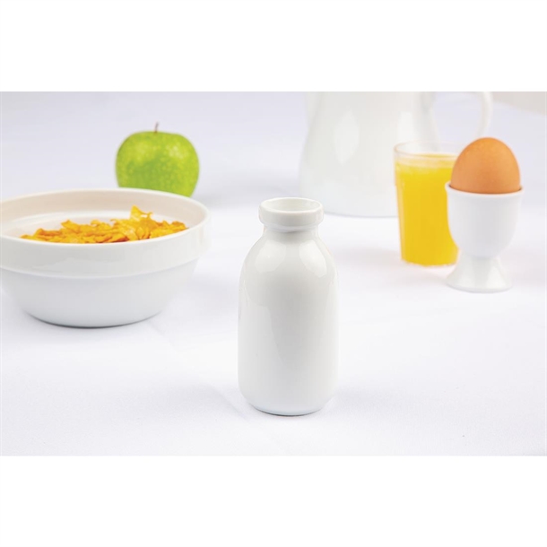 Olympia White Mini Milk Bottle 145ml (12 Pack) Olympia White Mini Milk Bottle 145ml (12 Pack)