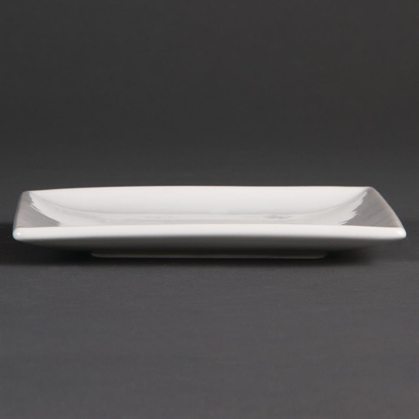 Olympia Whiteware Square Plates 140mm (12 Pack)