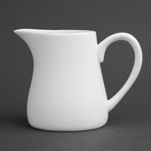 Olympia Whiteware Cream & Milk Jugs 213ml (6 Pack)