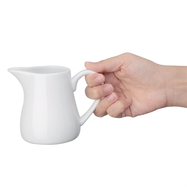 Olympia Whiteware Cream & Milk Jugs 213ml (6 Pack) Olympia Whiteware Cream & Milk Jugs 213ml (6 Pack)