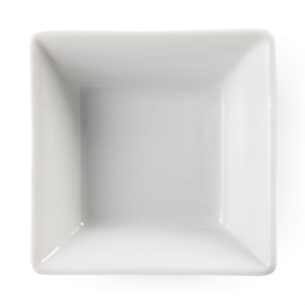 Olympia Whiteware Miniature Square Dishes 75mm (12 Pack) Olympia Whiteware Miniature Square Dishes 75mm (12 Pack)