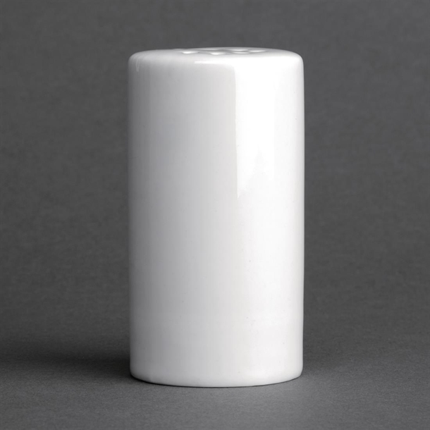 Olympia Whiteware Salt Shakers 80mm (12 Pack)