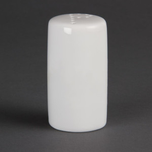 Olympia Whiteware Pepper Shakers 80mm (12 Pack)