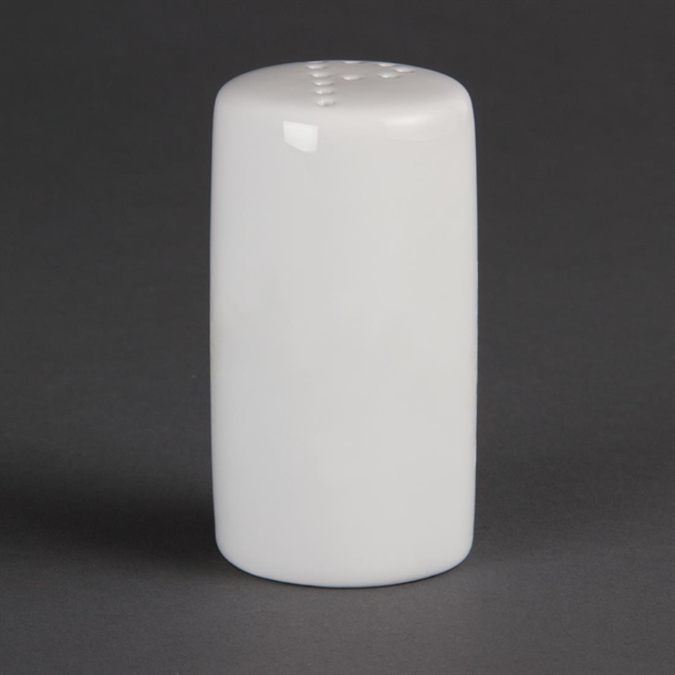 Olympia Whiteware Pepper Shakers 80mm (12 Pack)