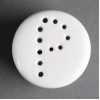Olympia Whiteware Pepper Shakers 80mm (12 Pack)