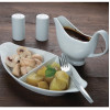 Olympia Whiteware Gravy Boats 340ml 12oz (6 Pack)
