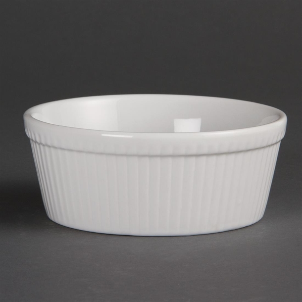 Olympia Whiteware Round Pie Dishes 134mm (6 Pack) Olympia Whiteware Round Pie Dishes 134mm (6 Pack)