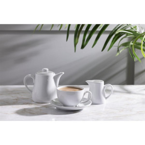 Olympia Whiteware Cream & Milk Jugs 170ml (6 Pack)