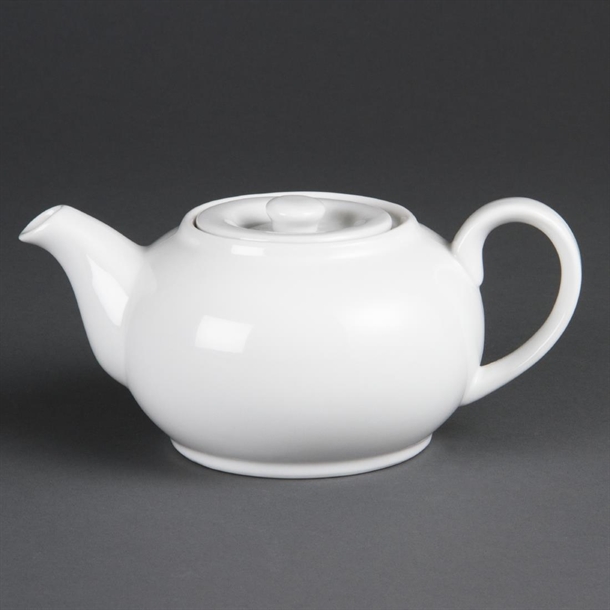 Olympia Whiteware Teapots 852ml (4 Pack) Olympia Whiteware Teapots 852ml (4 Pack)
