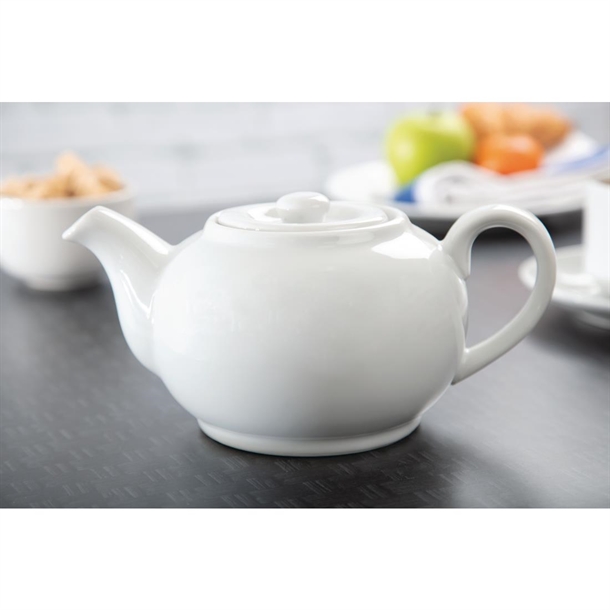 Olympia Whiteware Teapots 852ml (4 Pack) Olympia Whiteware Teapots 852ml (4 Pack)