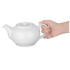 Olympia Whiteware Teapots 852ml (4 Pack) Olympia Whiteware Teapots 852ml (4 Pack)