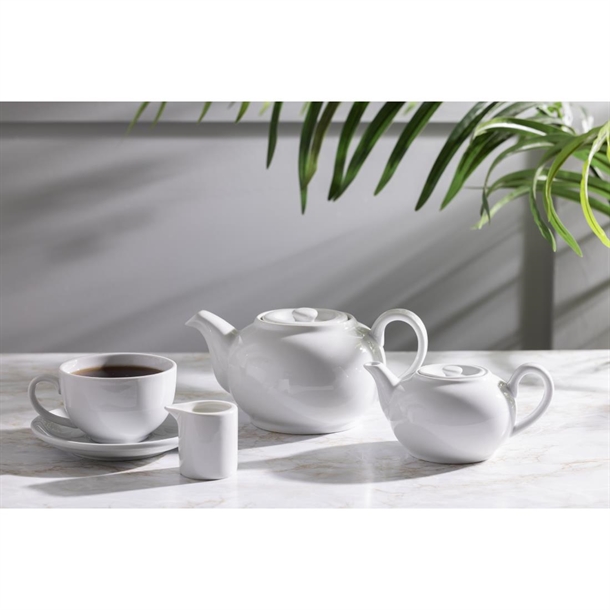 Olympia Whiteware Teapots 852ml (4 Pack) Olympia Whiteware Teapots 852ml (4 Pack)