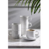 Olympia Whiteware Stacking Saucers (12 Pack) Olympia Whiteware Stacking Saucers (12 Pack)