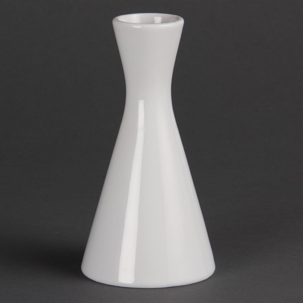 Olympia Whiteware Bud Vases 140mm (6 Pack)