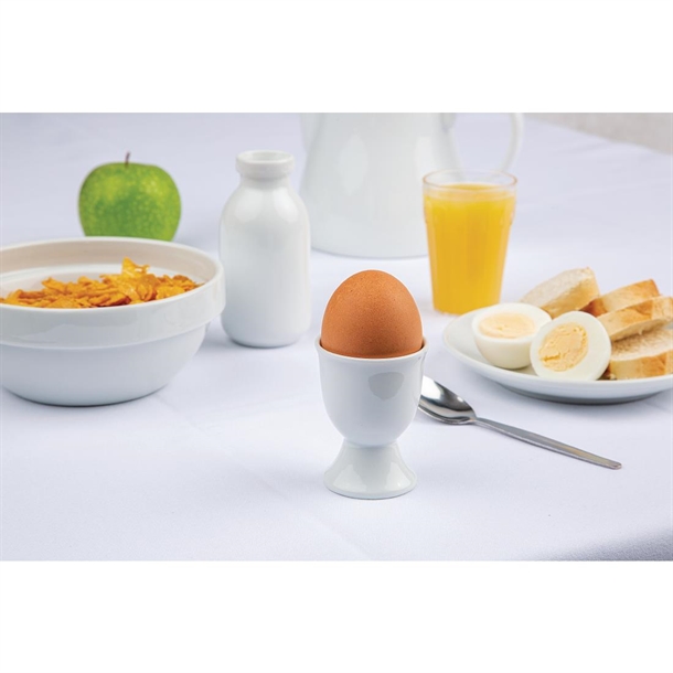 Olympia Whiteware Egg Cups 68mm (12 Pack) Olympia Whiteware Egg Cups 68mm (12 Pack)