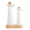 Olympia Whiteware Vinegar and Oil Bottle Set