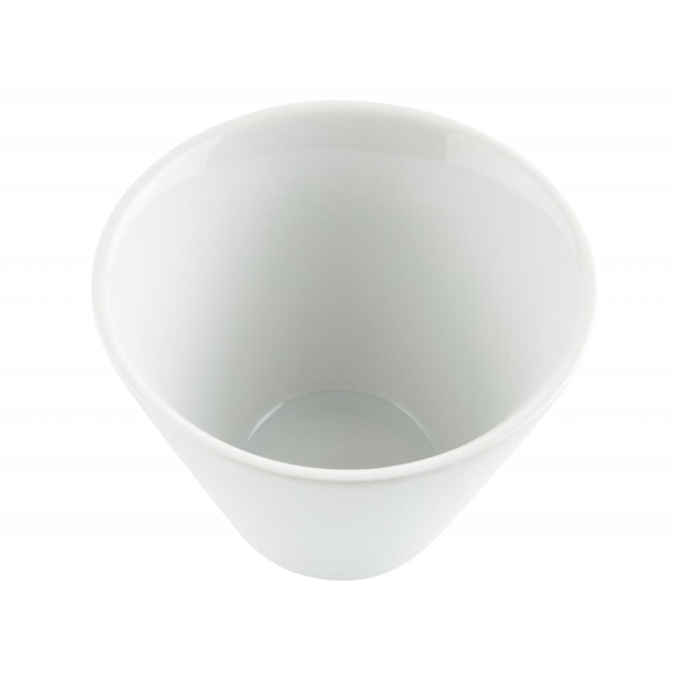 Olympia Whiteware Conical Ramekin White 110mm (6 Pack)