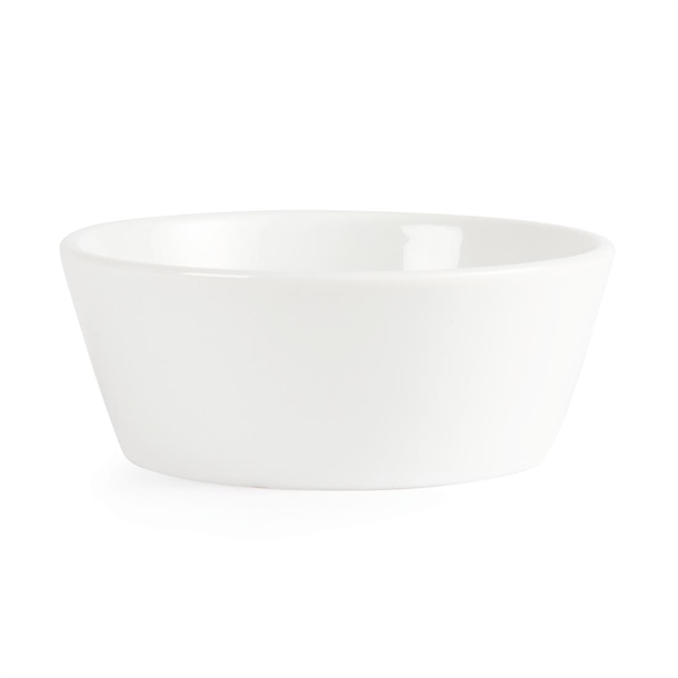 Olympia Whiteware Sloping Edge Bowls 120mm (12 Pack) Olympia Whiteware Sloping Edge Bowls 120mm (12 Pack)