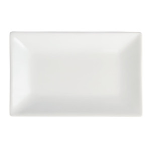 Olympia Whiteware Serving Rectangular Platters 200x 130mm (6 Pack)