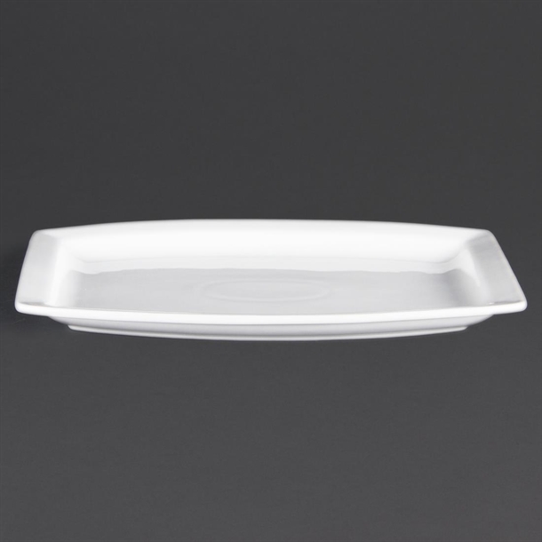 Olympia Whiteware Rectangular Plates 320mm (6 Pack)