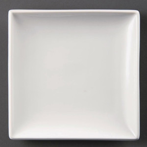 Olympia Whiteware Square Plates 295mm (6 Pack)