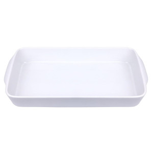 Olympia Whiteware Oblong Roasting Dishes 395 x 219mm (6 Pack)