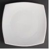 Olympia Whiteware Rounded Square Plates 305mm (6 Pack)