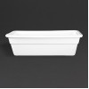 Olympia Whiteware 1/3 Gastronorm Dish 100mm Olympia Whiteware 1/3 Gastronorm Dish 100mm