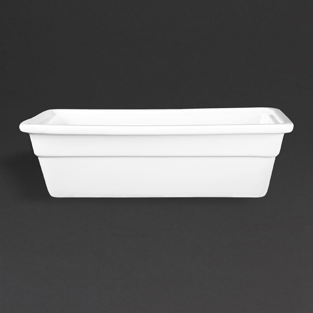 Olympia Whiteware 1/3 Gastronorm Dish 100mm Olympia Whiteware 1/3 Gastronorm Dish 100mm