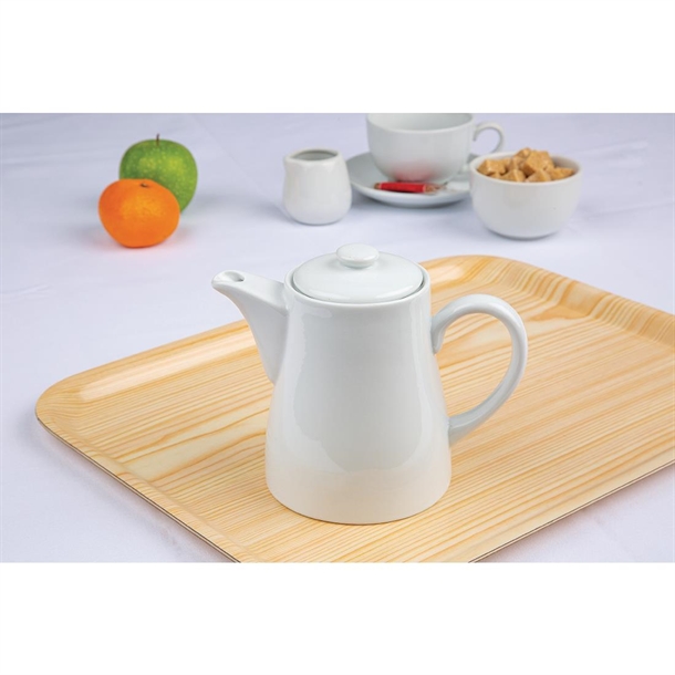 Olympia Whiteware Coffee Pots 710ml (4 Pack) Olympia Whiteware Coffee Pots 710ml (4 Pack)