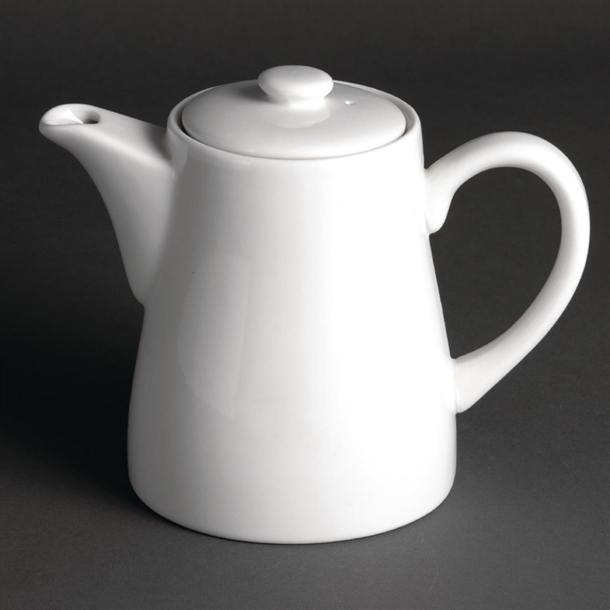 Olympia Whiteware Coffee Pots 710ml (4 Pack) Olympia Whiteware Coffee Pots 710ml (4 Pack)