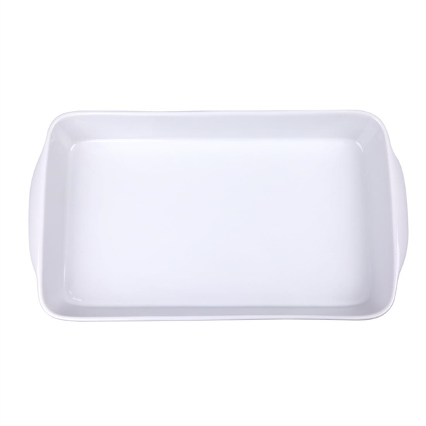 Olympia Whiteware Oblong Roasting Dishes 395 x 219mm (6 Pack) Olympia Whiteware Oblong Roasting Dishes 395 x 219mm (6 Pack)