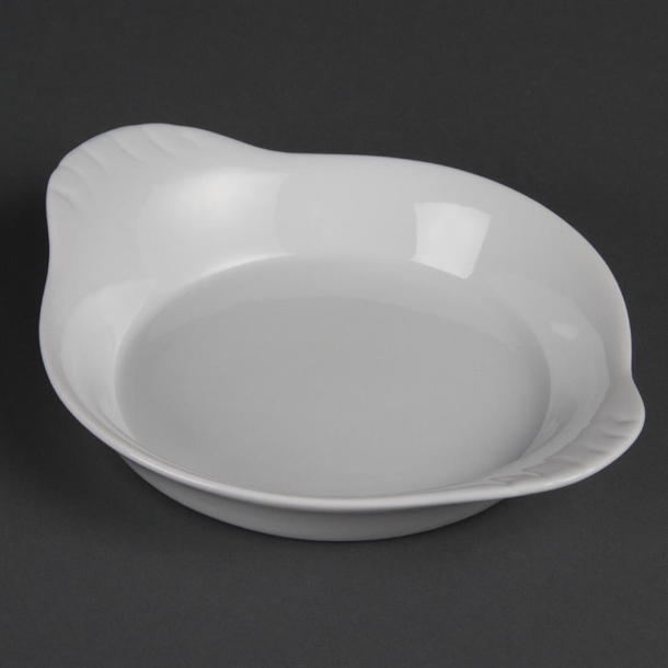 Olympia Whiteware Round Eared Dishes 192 x 151mm (6 Pack) Olympia Whiteware Round Eared Dishes 192 x 151mm (6 Pack)