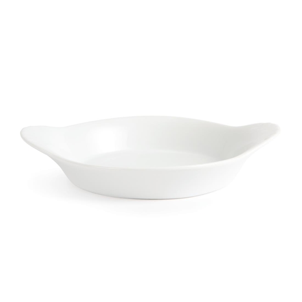 Olympia Whiteware Round Eared Dishes 192 x 151mm (6 Pack) Olympia Whiteware Round Eared Dishes 192 x 151mm (6 Pack)
