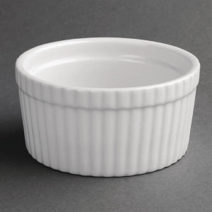 Olympia Whiteware Souffle Dishes 105mm (6 Pack)