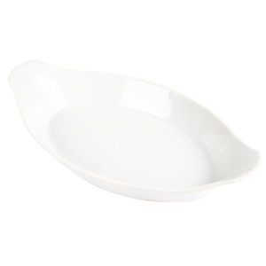Olympia Whiteware Oval Eared Dishes 289mm (6 Pack)