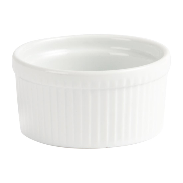 Olympia Whiteware Souffle Dishes 105mm (6 Pack)