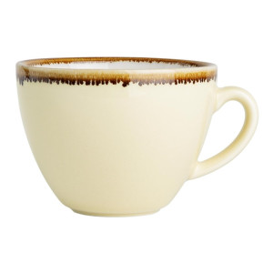 Olympia Kiln Coffee Cups Sandstone 228ml (6 Pack)