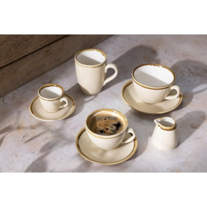 Olympia Kiln Coffee Cups Sandstone 228ml (6 Pack) Olympia Kiln Coffee Cups Sandstone 228ml (6 Pack)