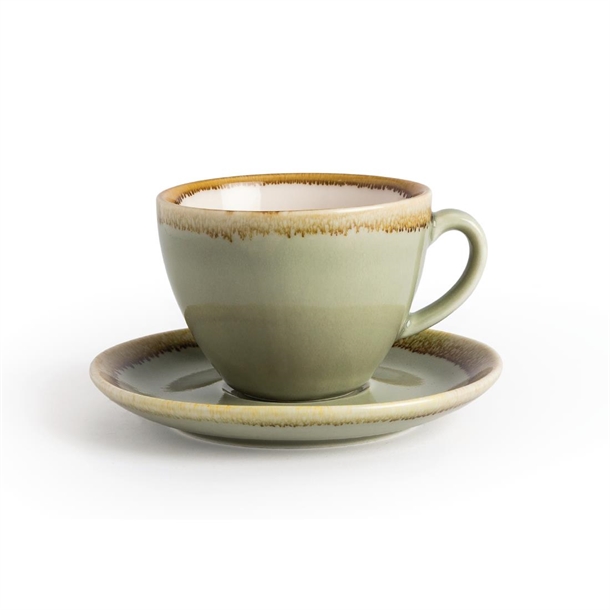 Olympia Kiln Coffee Cups Moss 228ml (6 Pack)