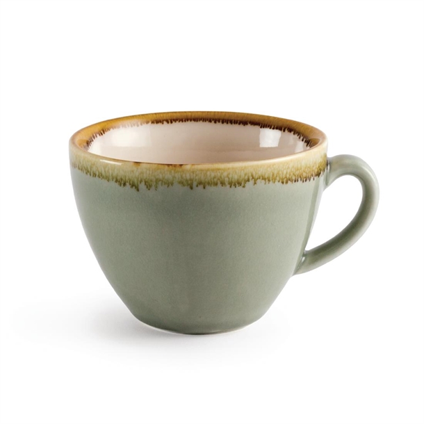 Olympia Kiln Coffee Cups Moss 228ml (6 Pack)