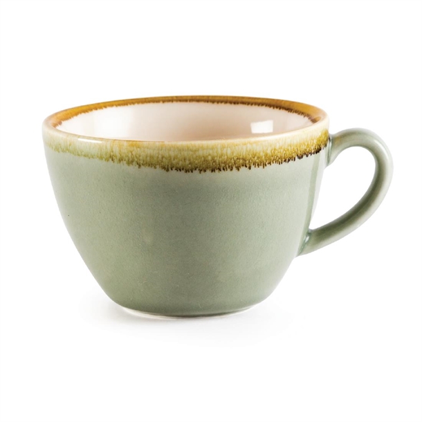 Olympia Kiln Coffee Cups Moss 340ml (6 Pack)