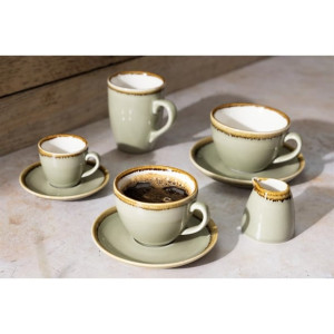 Olympia Kiln Coffee Cups Moss 228ml (6 Pack) Olympia Kiln Coffee Cups Moss 228ml (6 Pack)