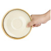 Olympia Kiln Cappuccino Saucer Sandstone 160mm (6 Pack) Olympia Kiln Cappuccino Saucer Sandstone 160mm (6 Pack)